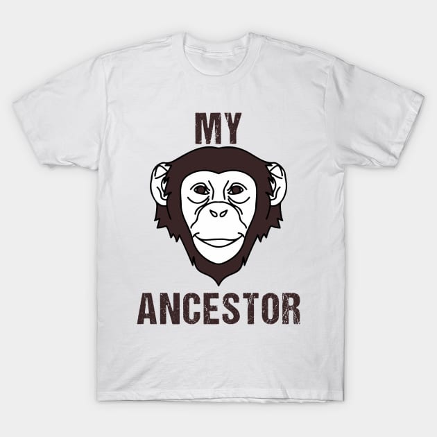 my ancestor monkey T-Shirt by Snoozy